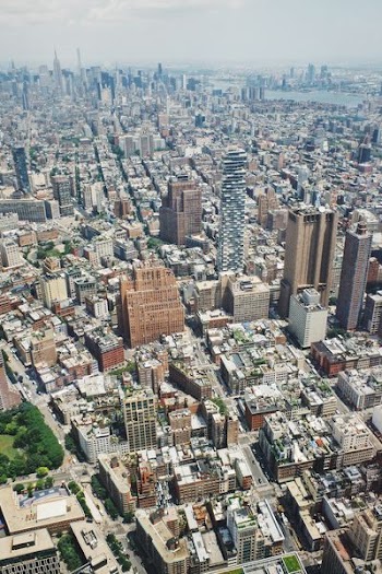 aerial view of city during daytime