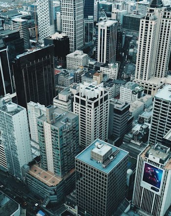 aerial view of cityscape