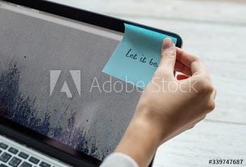 Aerial view of computer laptop on wooden table