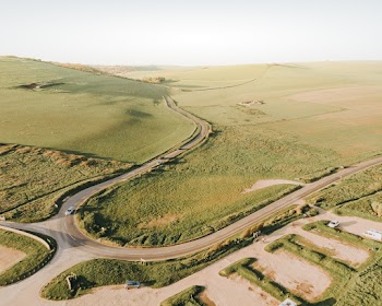 Aerial View Of Grass Field