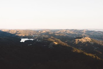 aerial view of hills during daytime