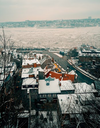 Aerial View of Houses