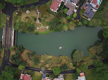 Aerial View Of Lake