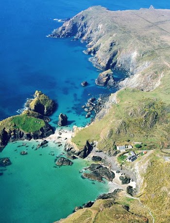 aerial view of mountain