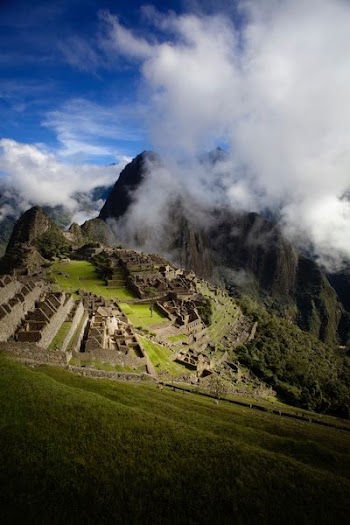 aerial view of mountains