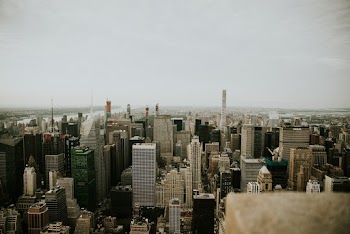 Aerial View Of New York City