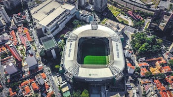 Aerial View of Stadium