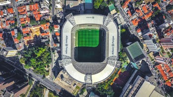 Aerial View of Stadium