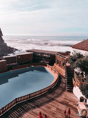 Aerial View of Swimming Pool