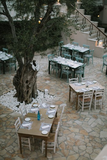 Aerial View of Table Setting
