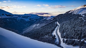 Aerial View of the Mountains