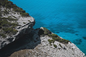 Aerial View of the Sea