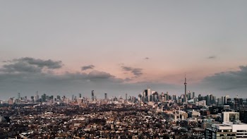 Aerial View Of Toronto Skyline