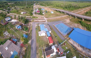 Aerial View of Village