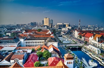 Aerial View Photo of Buildings