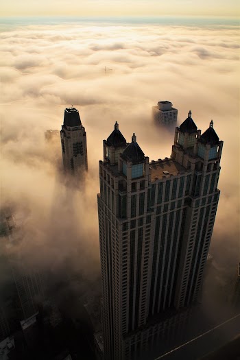 Aerial View Photo of High-Rise Building