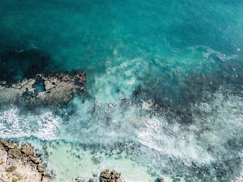 aerial view photography of ocean during daytime