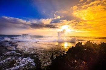 Aerial View Photography of Rocky Shore