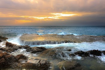 Aerial View Photography of Rocky Shore