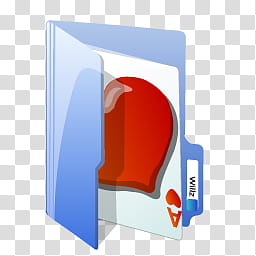 Aero, ace of hearts folder logo transparent background PNG clipart