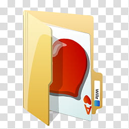 Aero, Ace of Hearts playing card transparent background PNG clipart