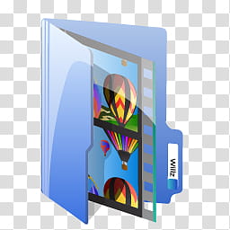 Aero, multicolored hot air balloon file folder transparent background PNG clipart