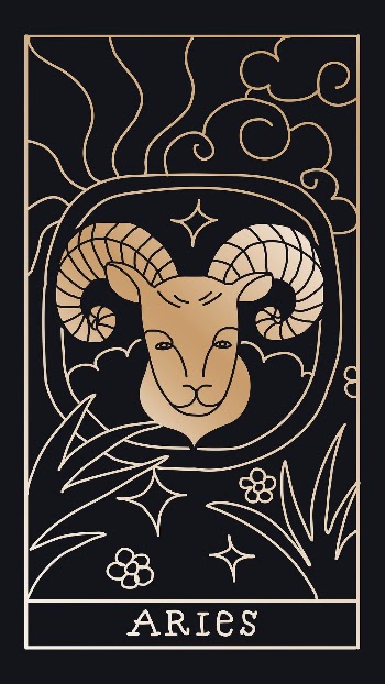 Aesthetic Aries mobile phone wallpaper, | Free PSD Illustration - rawpixel
