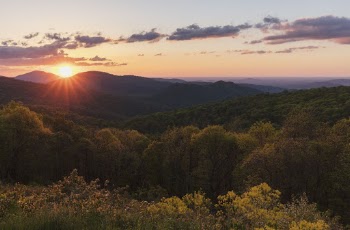 Aesthetic Autumn sunset background. Free | Free Photo - rawpixel