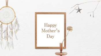 Aesthetic banner template, mother's day | Free Vector Template - rawpixel
