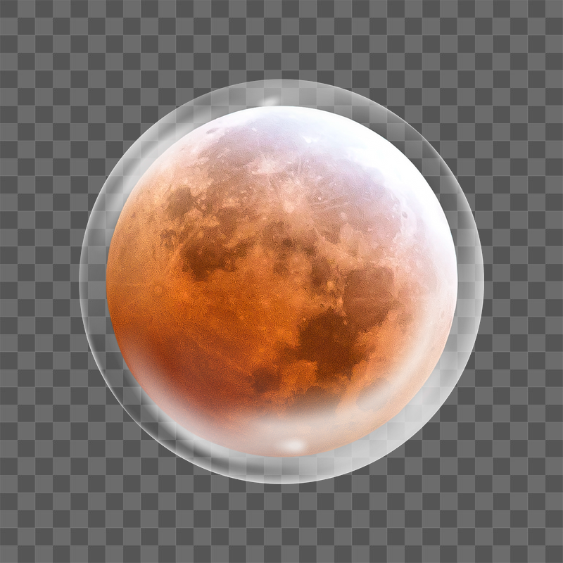 Aesthetic blood moon png sticker, | Free PNG - rawpixel