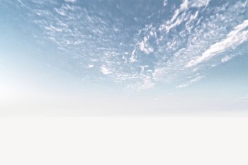 Aesthetic blue sky border, nature | Free PSD - rawpixel