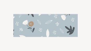 Aesthetic botanical divider shape collage | Free Vector - rawpixel