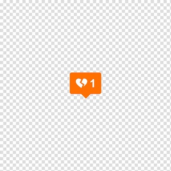 Aesthetic, broken heart notification logo illustration transparent background PNG clipart