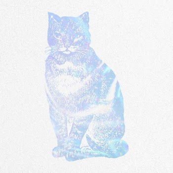 Aesthetic cat clipart, vintage holographic | Free Photo Illustration - rawpixel