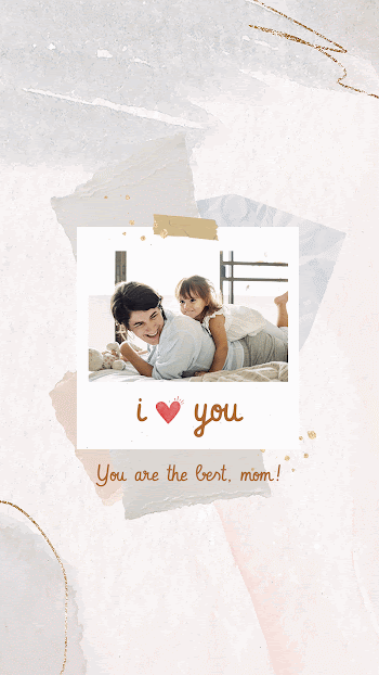 Aesthetic collage template, mother's day | Free PSD Template - rawpixel