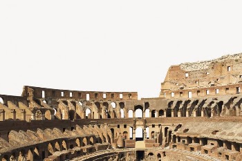 Aesthetic Colosseum background, famous Italy | Free PSD - rawpixel