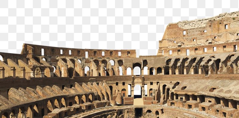 Aesthetic Colosseum png border, famous | Free PNG - rawpixel