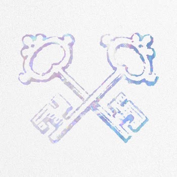 Aesthetic crossed keys clipart, vintage | Free Photo Illustration - rawpixel