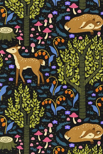 Aesthetic deer pattern background, nature | Free Photo Illustration - rawpixel