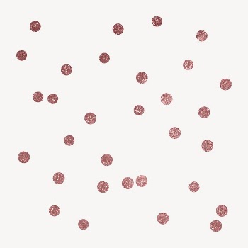 Aesthetic dots sticker, pink glittery | Free PSD - rawpixel