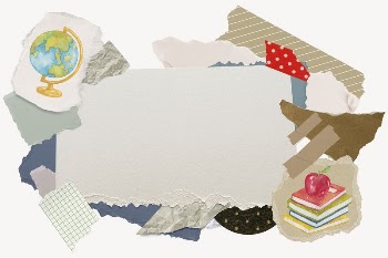 Aesthetic education frame background, paper | Free PSD - rawpixel
