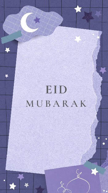 Aesthetic Eid Mubarak phone wallpaper | Free Photo - rawpixel