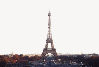 Aesthetic Eiffel tower background, Paris | Free PSD - rawpixel