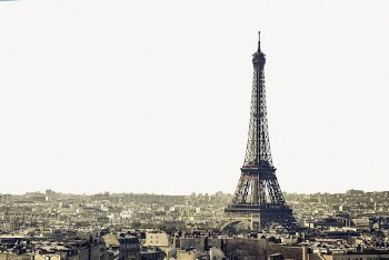 Aesthetic Eiffel tower background, Paris | Free PSD - rawpixel