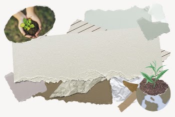Aesthetic environment frame background, paper | Free PSD - rawpixel