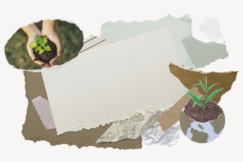 Aesthetic environment frame background, paper | Free PSD - rawpixel