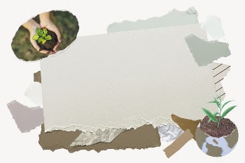 Aesthetic environment frame background, paper | Free PSD - rawpixel