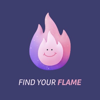 Aesthetic flame Instagram post template, | Free Vector Template - rawpixel