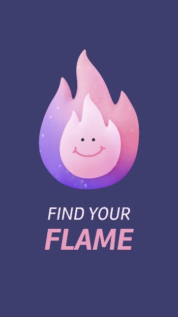 Aesthetic flame Instagram story template, | Free Vector Template - rawpixel