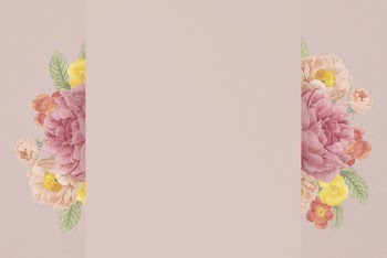 Aesthetic flower background, rose border | Free PSD - rawpixel